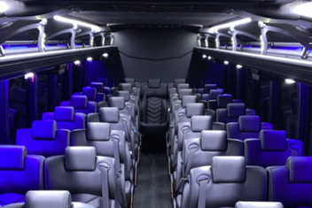 Providence Charter Bus Interior