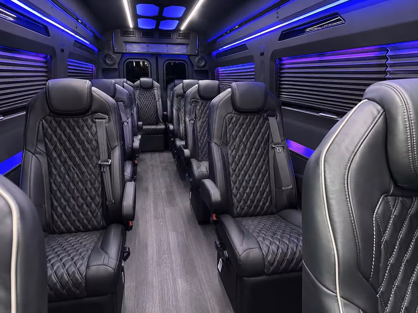 sprinter van with driver interior